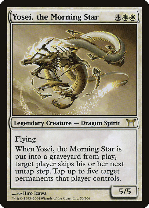 Yosei, the Morning Star - Champions of Kamigawa Rare Card