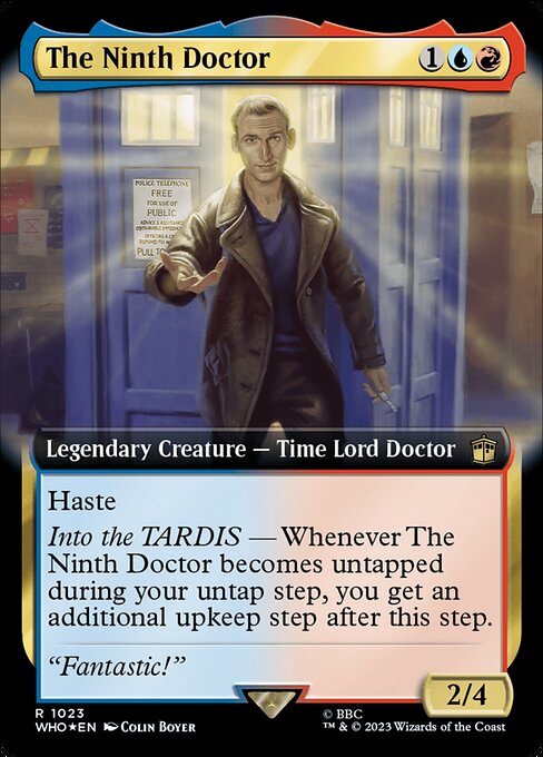 The Ninth Doctor - Doctor Who Rare Card