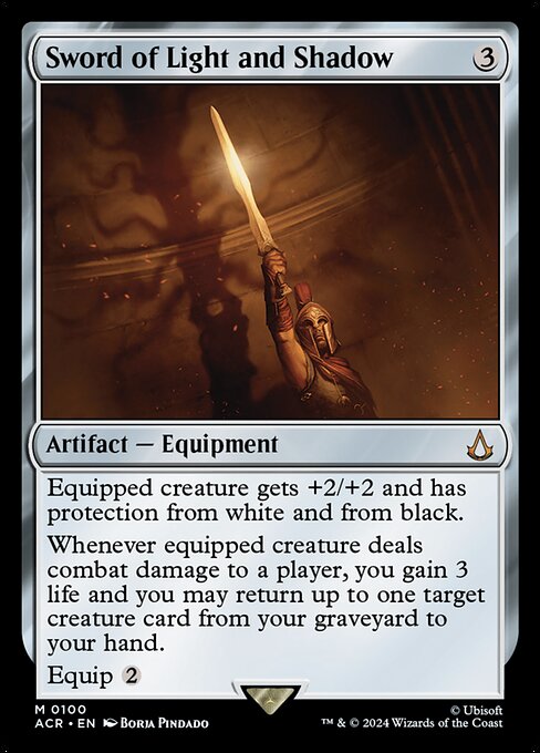 Sword of Light and Shadow - Assassin's Creed Mythic Card