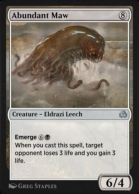 Abundant Maw - Shadows over Innistrad Remastered Uncommon Card