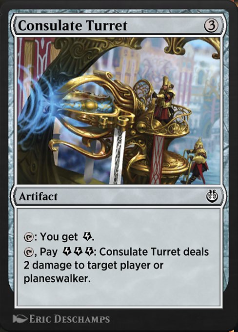 Consulate Turret - Kaladesh Remastered Common Card