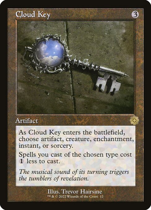 Cloud Key - The Brothers' War Retro Artifacts Rare Card