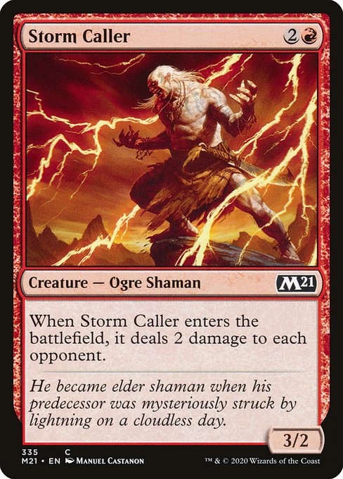 Storm Caller - Core Set 2021 Common Card