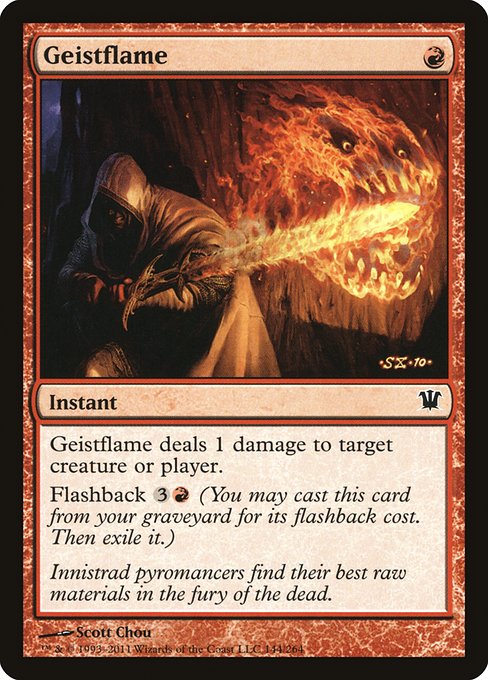 Geistflame - Innistrad Common Card