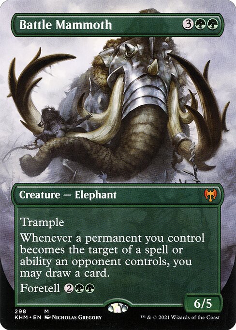 Battle Mammoth - Kaldheim Mythic Card