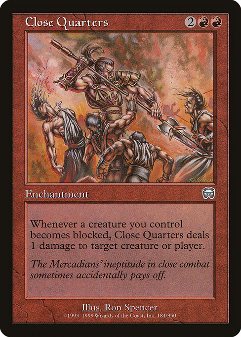 Close Quarters - Mercadian Masques Uncommon Card