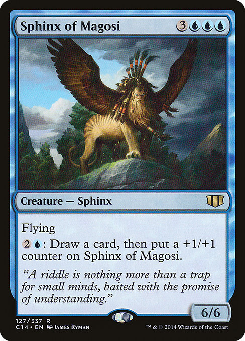 Sphinx of Magosi - Commander 2014 Rare Card