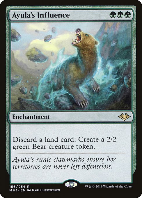 Ayula's Influence - Modern Horizons Rare Card
