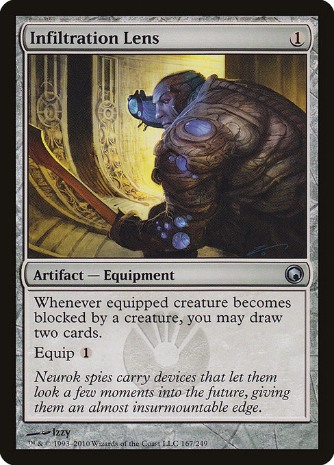 Infiltration Lens - Scars of Mirrodin Uncommon Card
