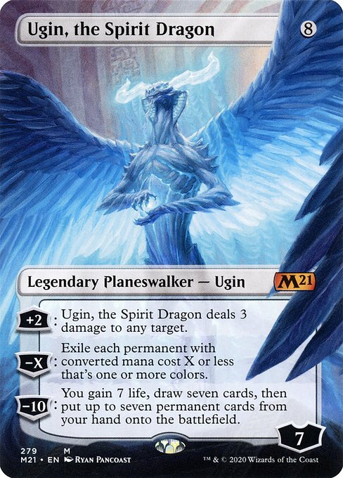Ugin, the Spirit Dragon - Core Set 2021 Mythic Card