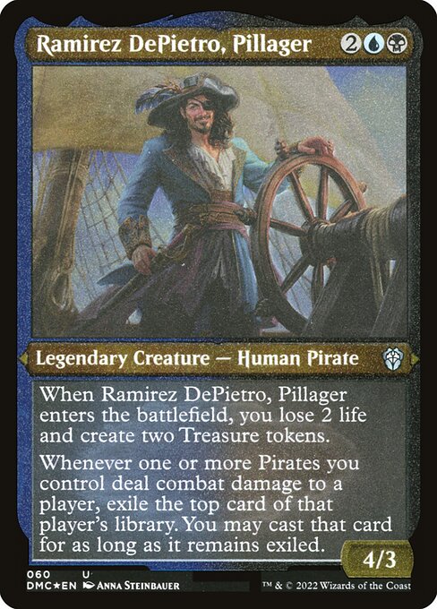 Ramirez DePietro, Pillager - Dominaria United Commander Uncommon Card