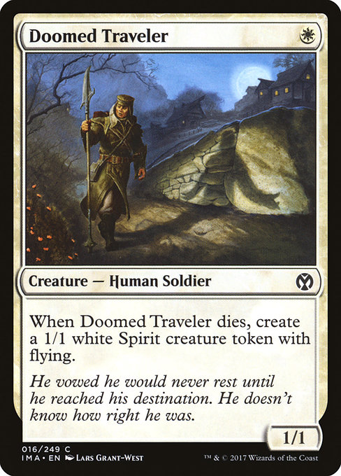 Doomed Traveler - Iconic Masters Common Card