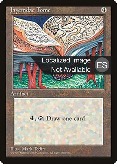 Jayemdae Tome - Fourth Edition Foreign Black Border Rare Card