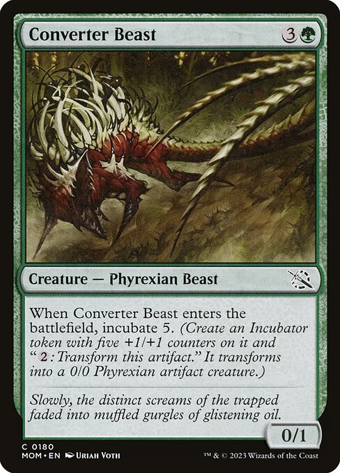 Converter Beast - March of the Machine Common Card