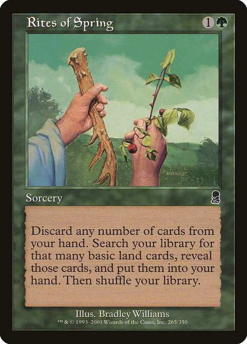Rites of Spring - Odyssey Common Card