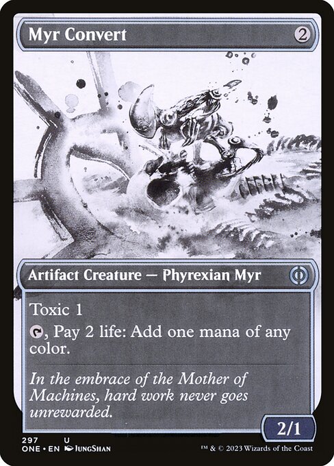 Myr Convert - Phyrexia: All Will Be One Uncommon Card