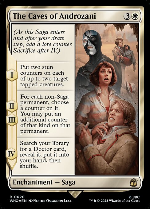 The Caves of Androzani - Doctor Who Rare Card