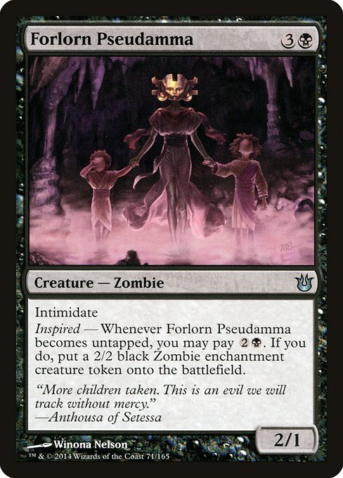 Forlorn Pseudamma - Born of the Gods Uncommon Card