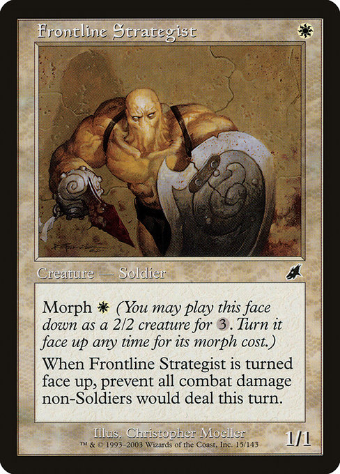 Frontline Strategist - Scourge Common Card