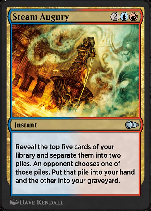 Steam Augury - Pioneer Masters Uncommon Card