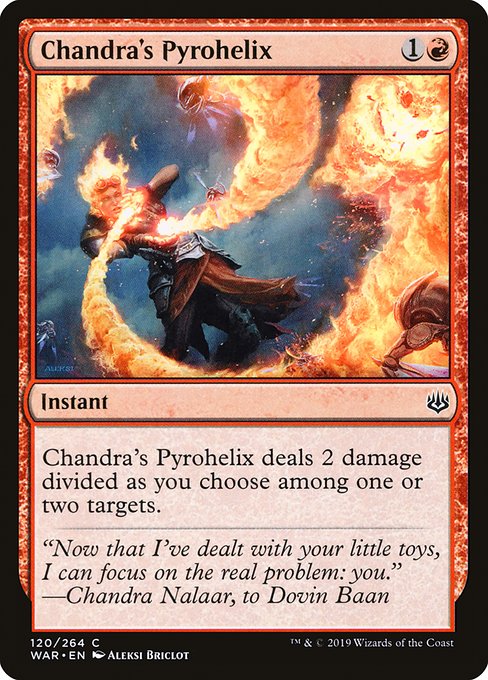 Chandra's Pyrohelix - War of the Spark Common Card