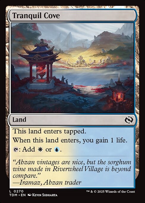 Tranquil Cove - Tarkir: Dragonstorm Common Card
