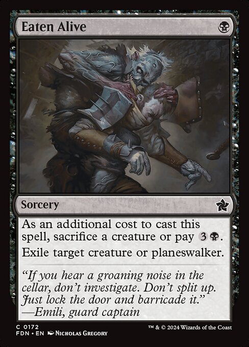 Eaten Alive - Foundations Common Card