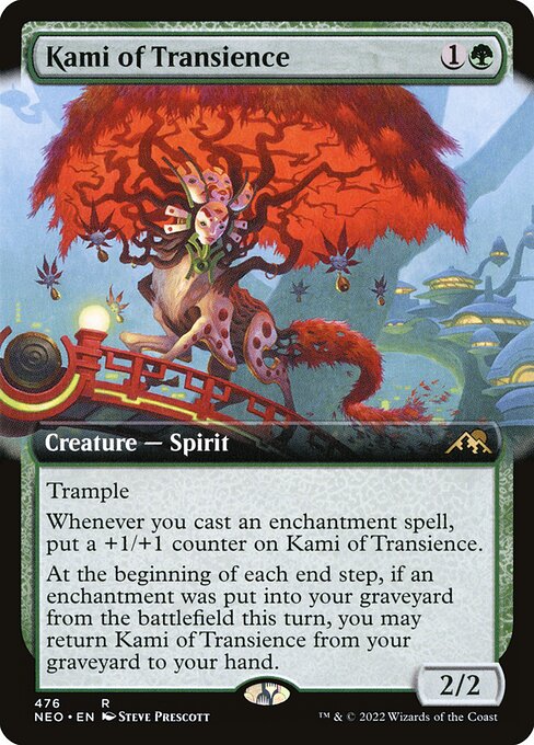 Kami of Transience - Kamigawa: Neon Dynasty Rare Card