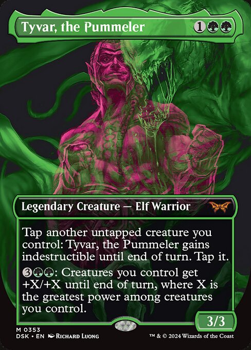 Tyvar, the Pummeler - Duskmourn: House of Horror Mythic Card
