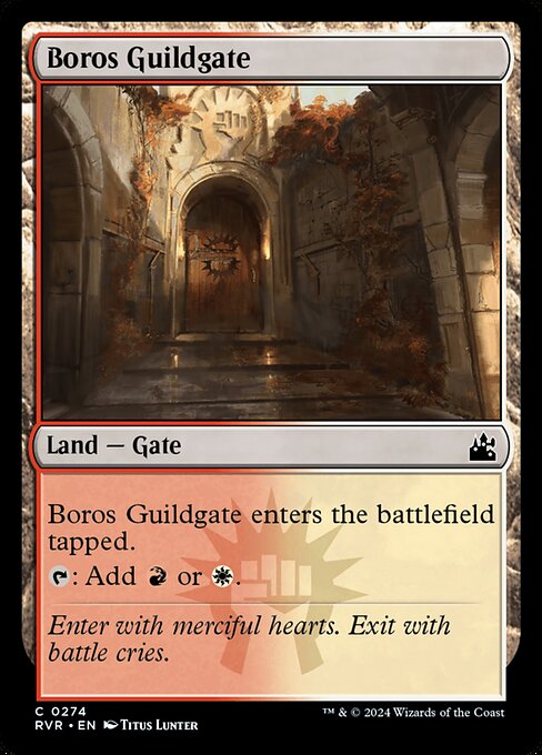 Boros Guildgate - Ravnica Remastered Common Card