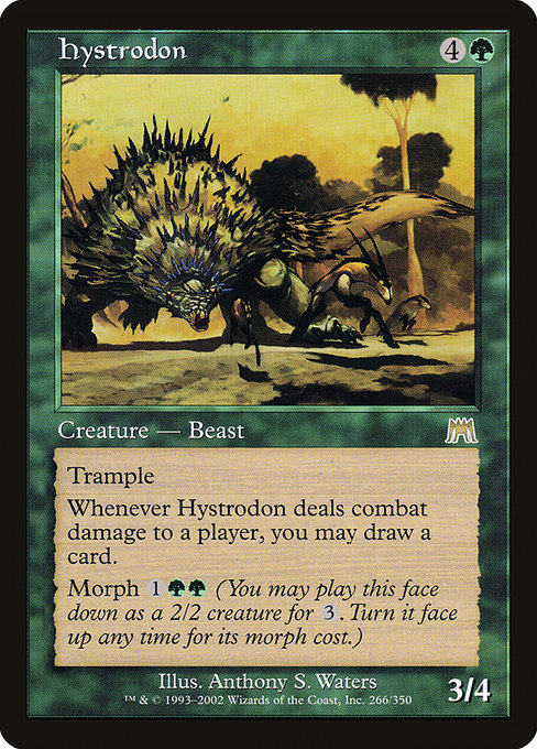 Hystrodon - Onslaught Rare Card