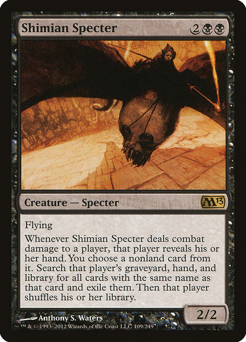 Shimian Specter - Magic 2013 Rare Card