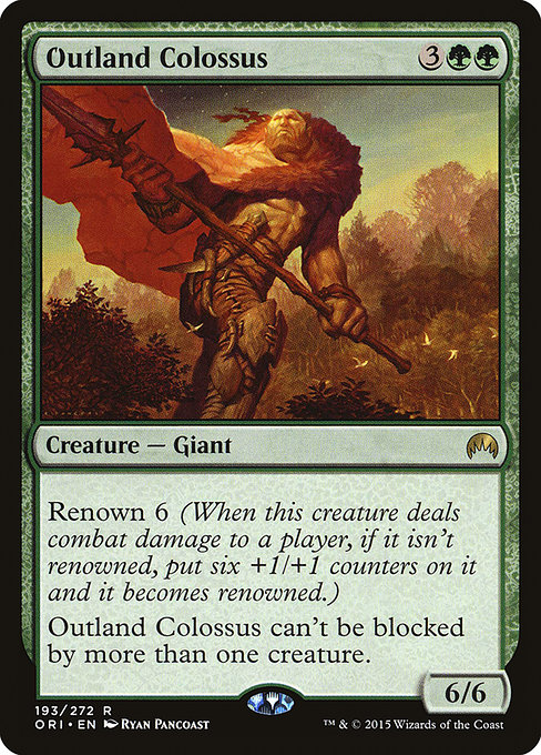 Outland Colossus - Magic Origins Rare Card