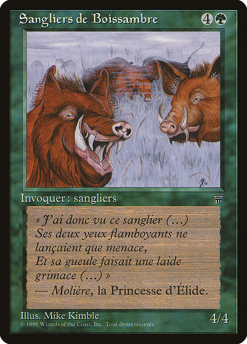 Durkwood Boars - Renaissance Common Card