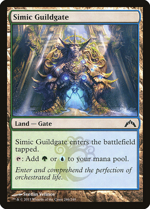 Simic Guildgate - Gatecrash Common Card