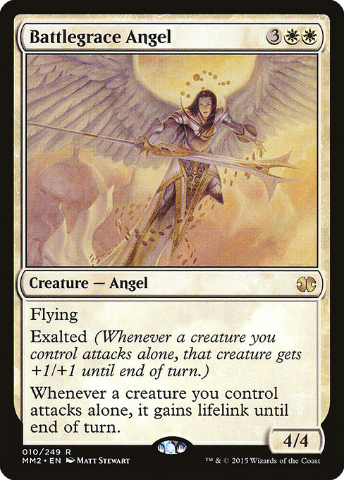 Battlegrace Angel - Modern Masters 2015 Rare Card