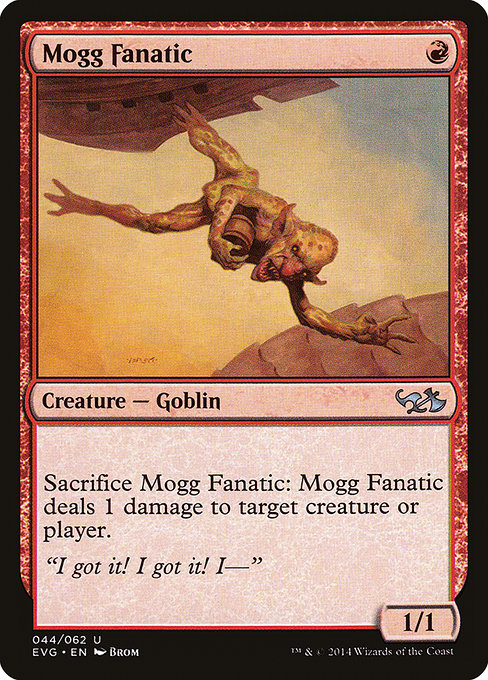 Mogg Fanatic - Duel Decks Anthology: Elves vs. Goblins Uncommon Card