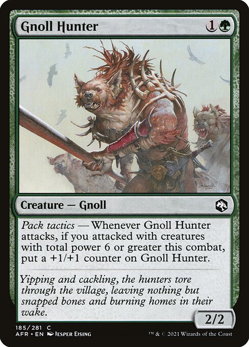 Gnoll Hunter - Adventures in the Forgotten Realms Common Card