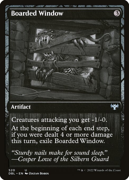 Boarded Window - Innistrad: Double Feature Uncommon Card