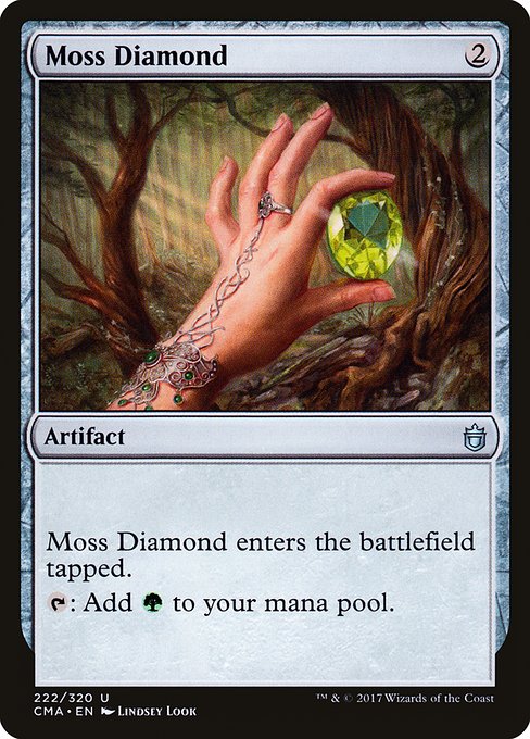 Moss Diamond - Commander Anthology Uncommon Card