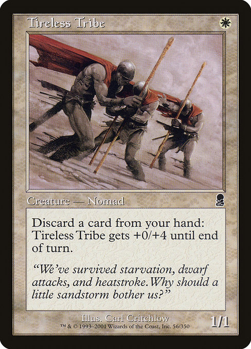 Tireless Tribe - Odyssey Common Card