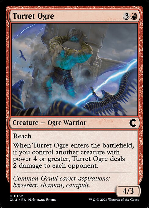 Turret Ogre - Ravnica: Clue Edition Common Card