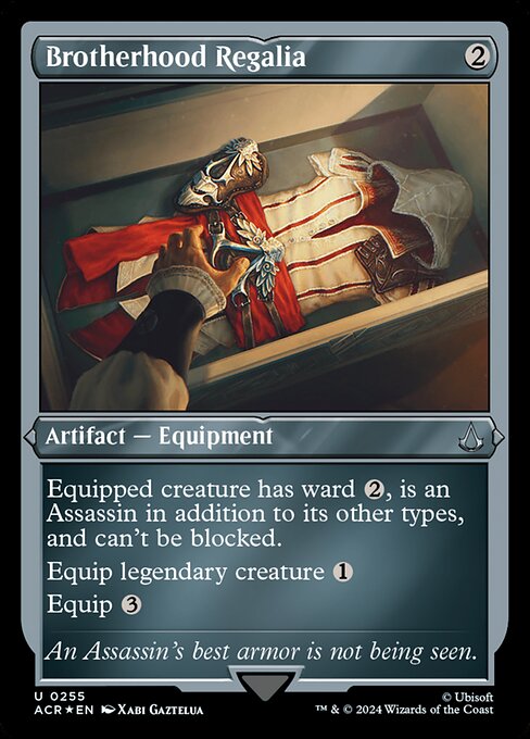 Brotherhood Regalia - Assassin's Creed Uncommon Card
