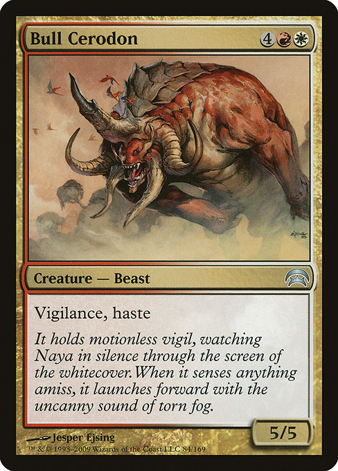 Bull Cerodon - Planechase Uncommon Card