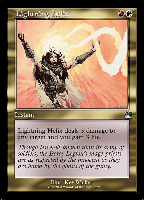 Lightning Helix - Ravnica Remastered Uncommon Card