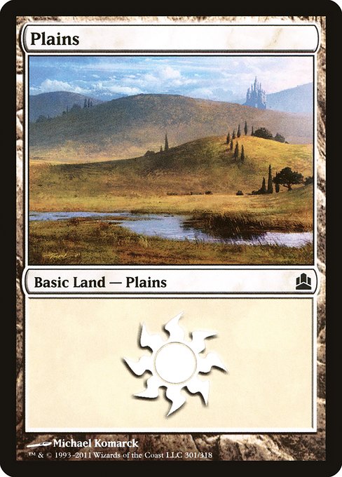 Plains - Commander 2011 Common Card