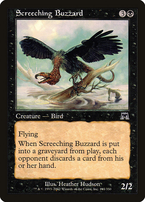 Screeching Buzzard - Onslaught Common Card
