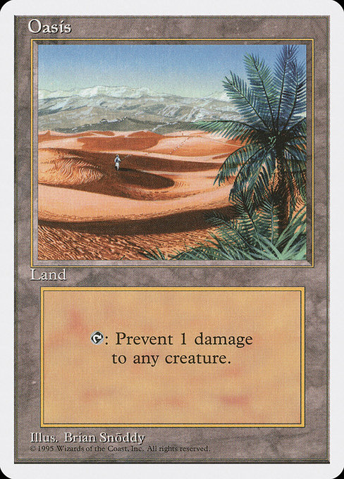 Oasis - Fourth Edition Uncommon Card