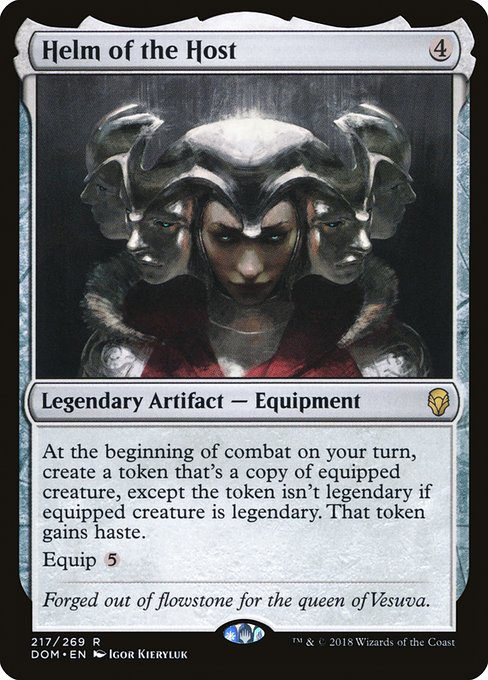 Helm of the Host - Dominaria Rare Card