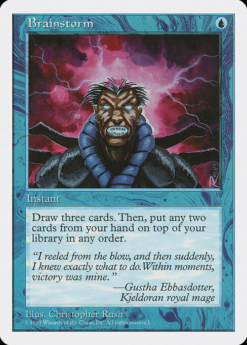 Brainstorm - Fifth Edition Common Card